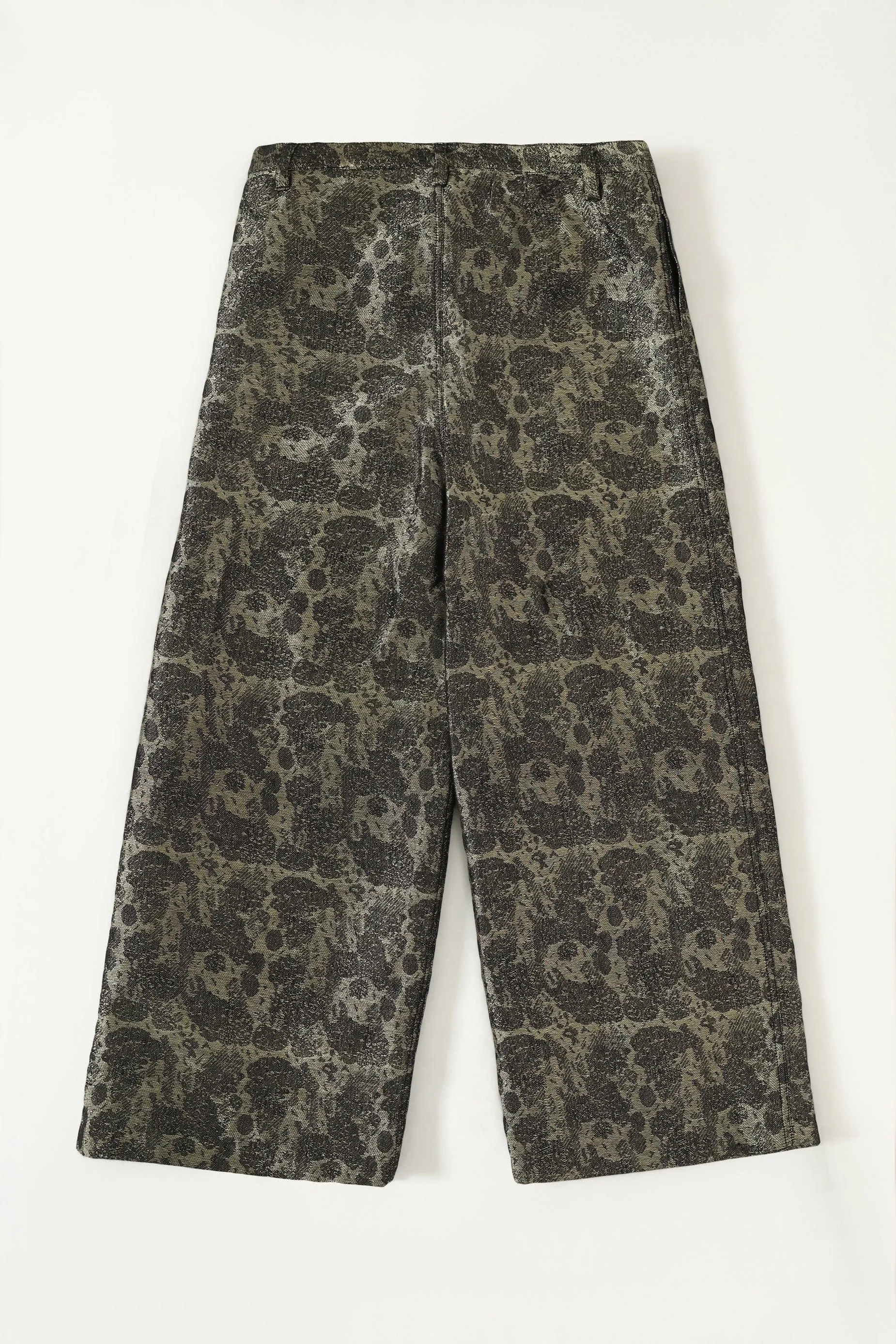 "CHAMAK" HANDWOVEN JACQUARD TROUSERS