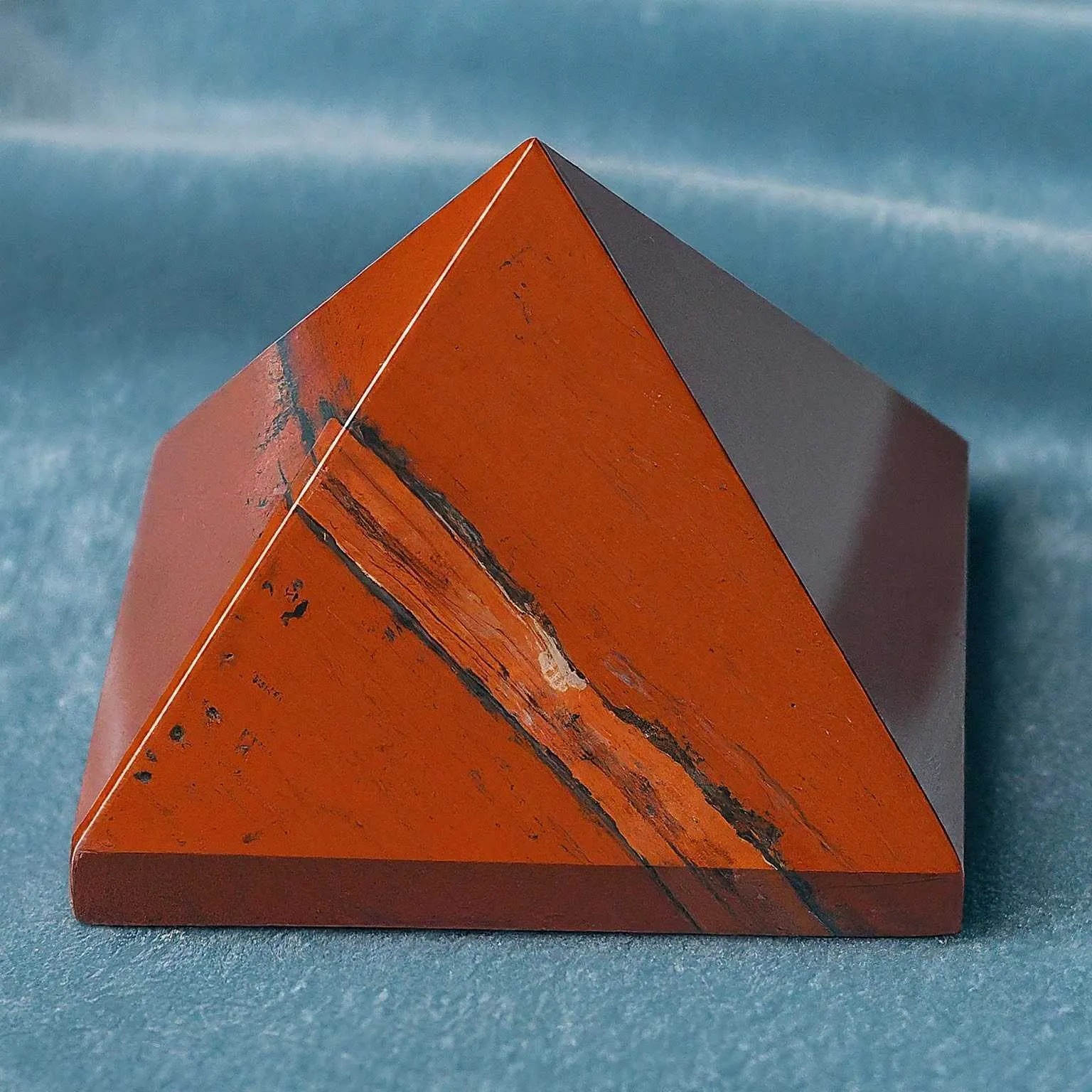 Red Jasper Pyramid