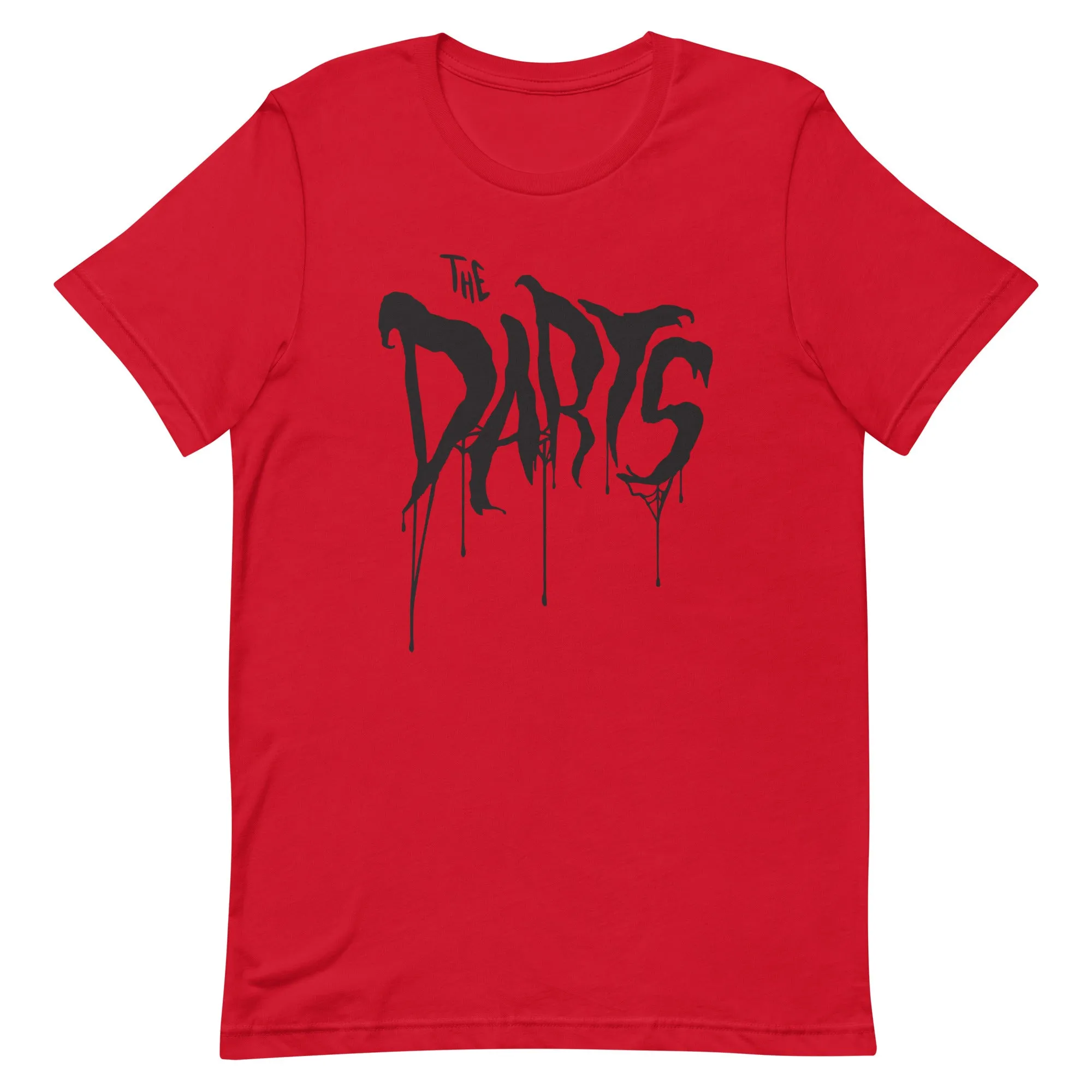 THE DARTS RED "SPIDER WEB" UNISEX TEE