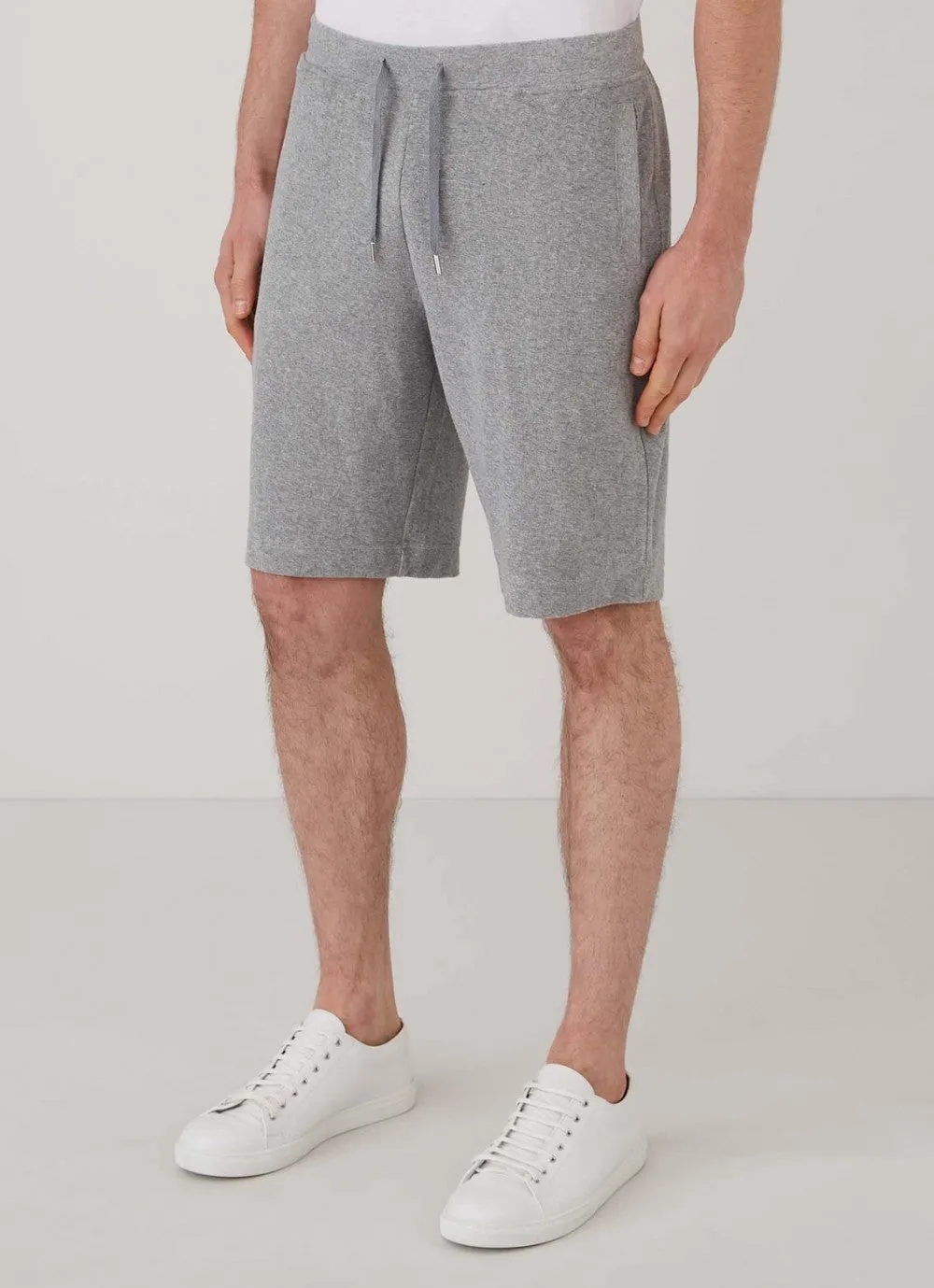 Towelling Shorts Grey