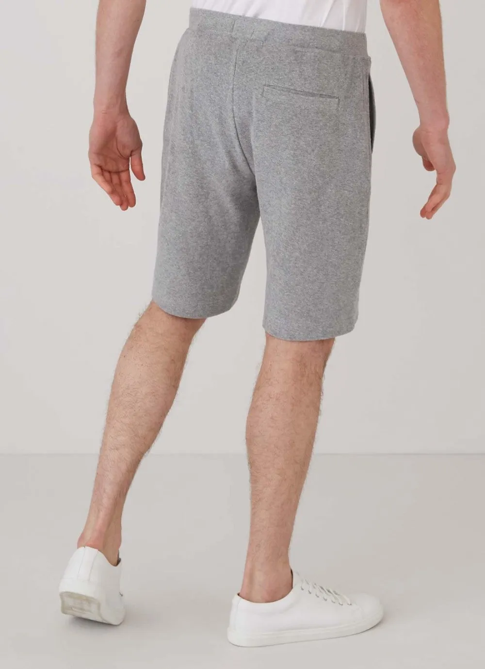 Towelling Shorts Grey