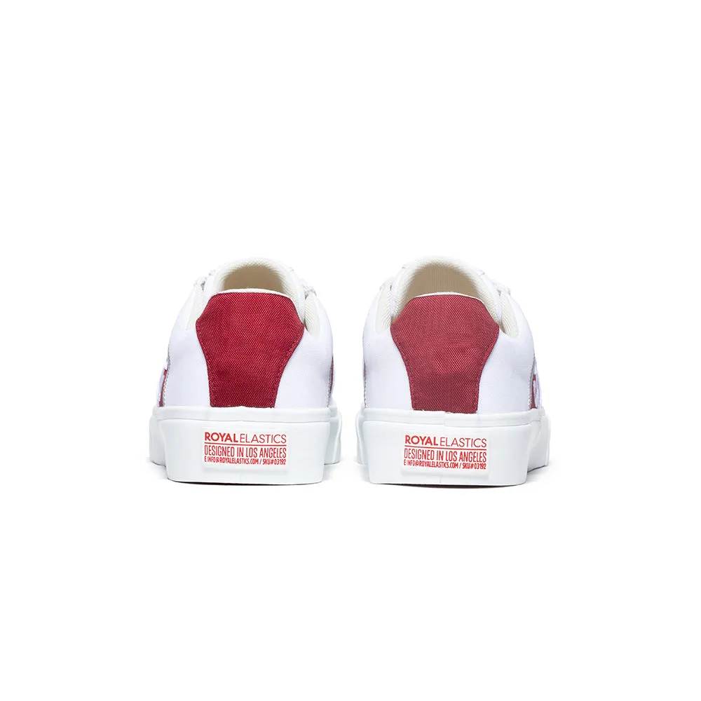 Women's Cruiser White Red Nylon Low Tops 90801-100