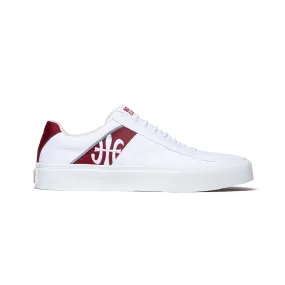 Women's Cruiser White Red Nylon Low Tops 90801-100