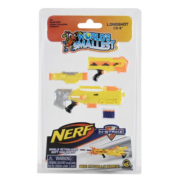 World's Smallest Nerf Blaster