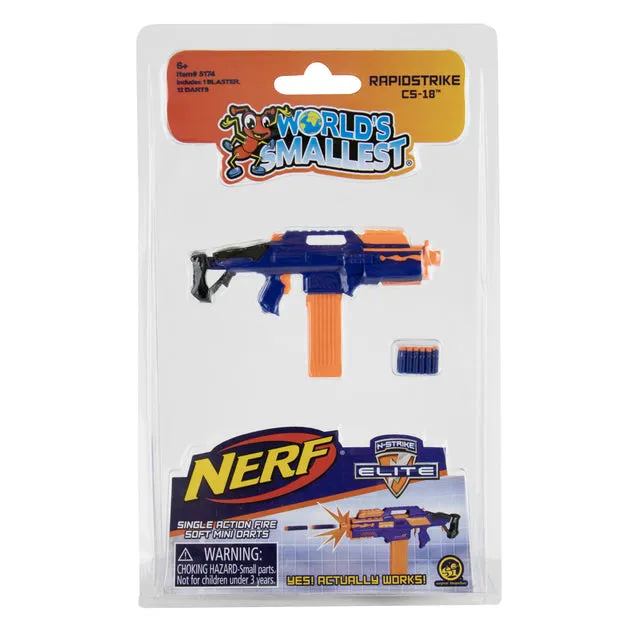 World's Smallest Nerf Blaster