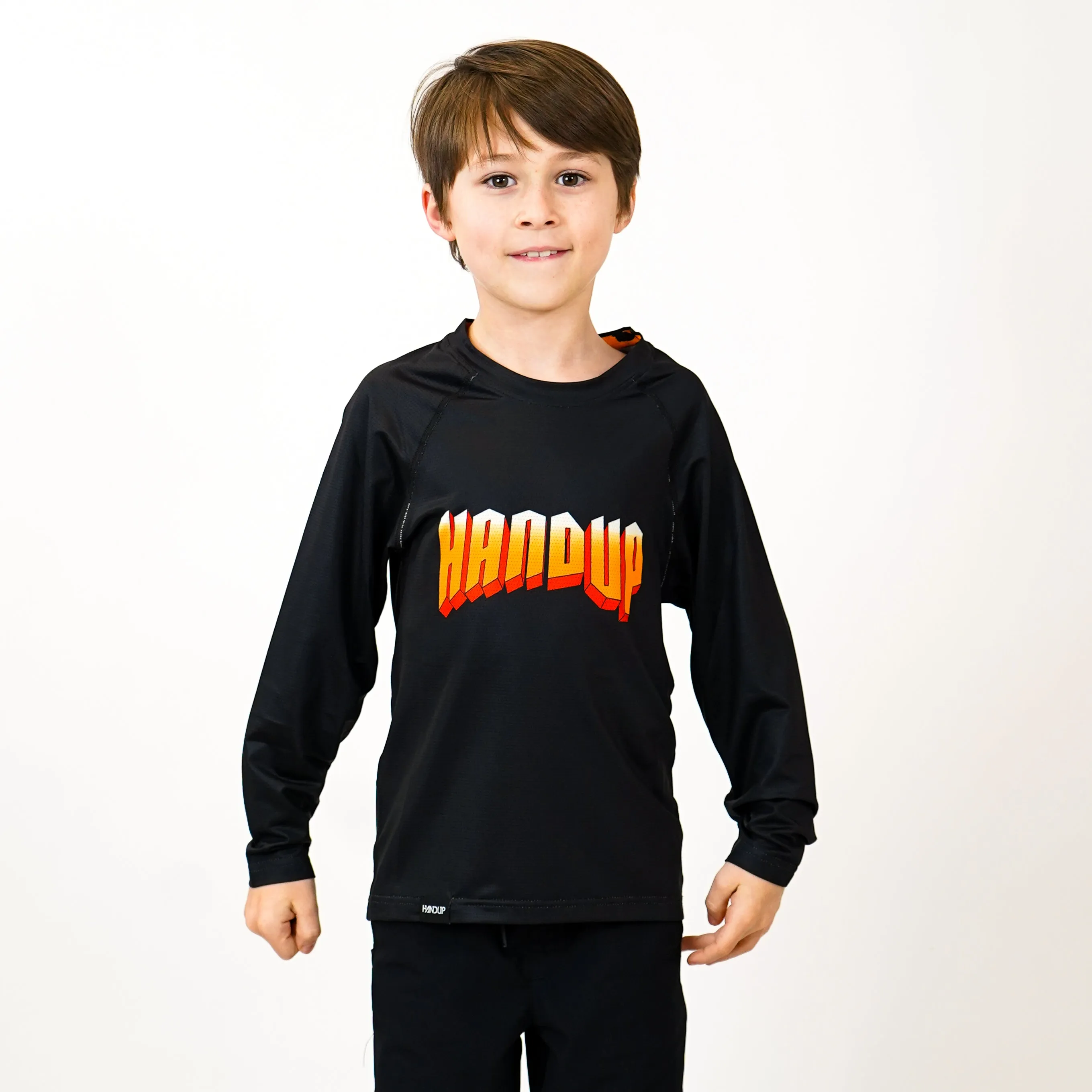 Youth Long Sleeve Lite Jersey - Rock Orange