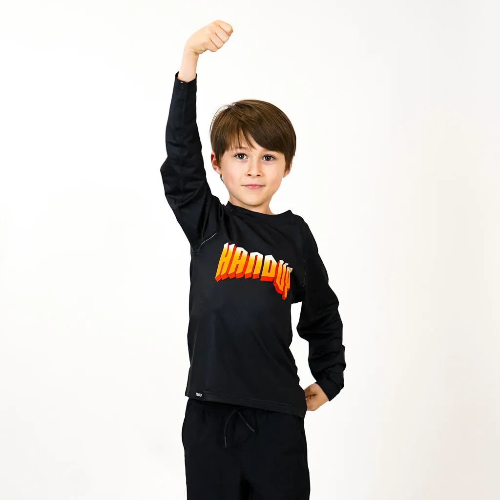 Youth Long Sleeve Lite Jersey - Rock Orange