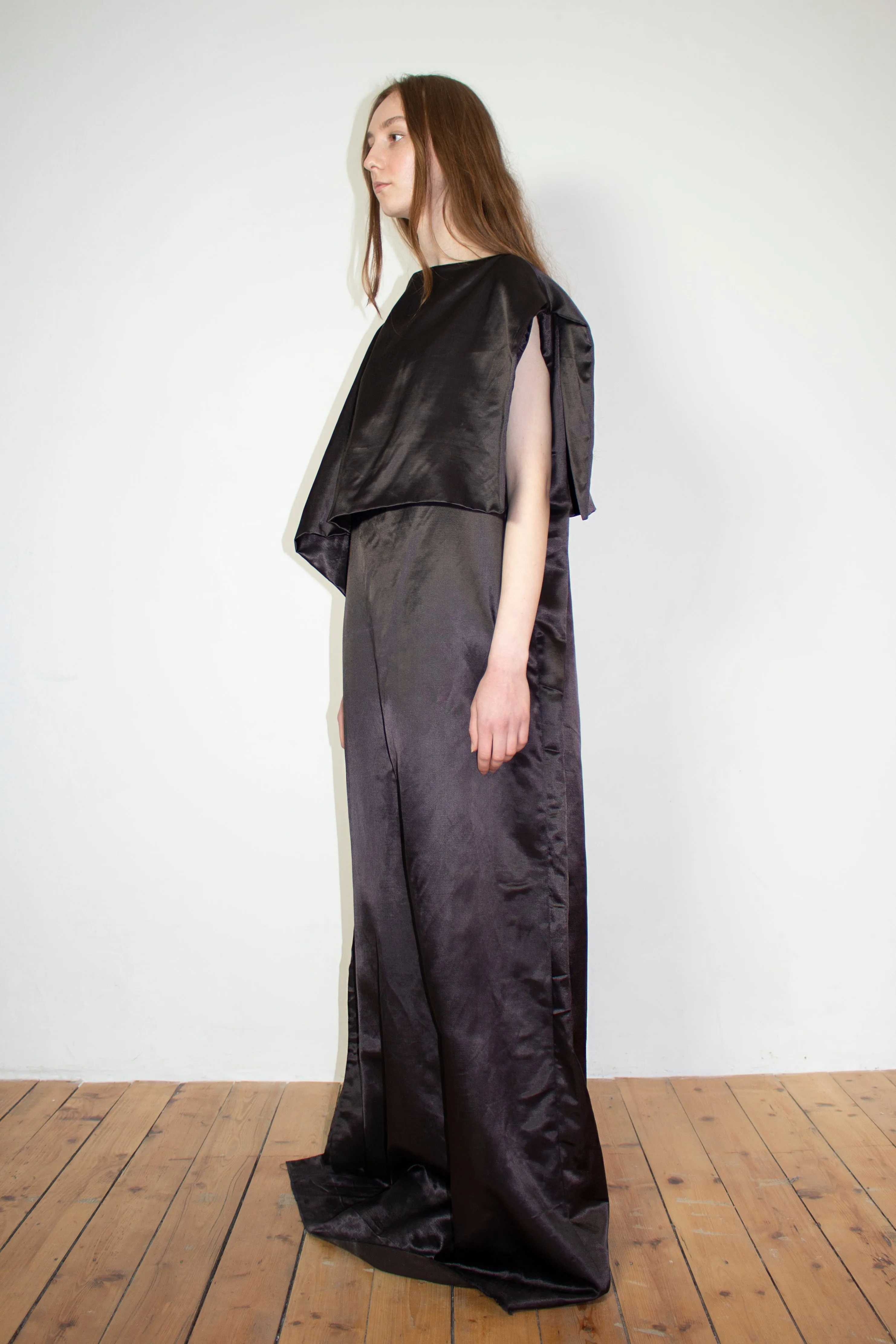 Zero waste sateen dress