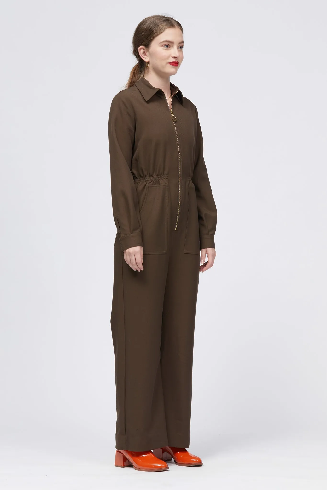 Zima Jumpsuit Chocolate