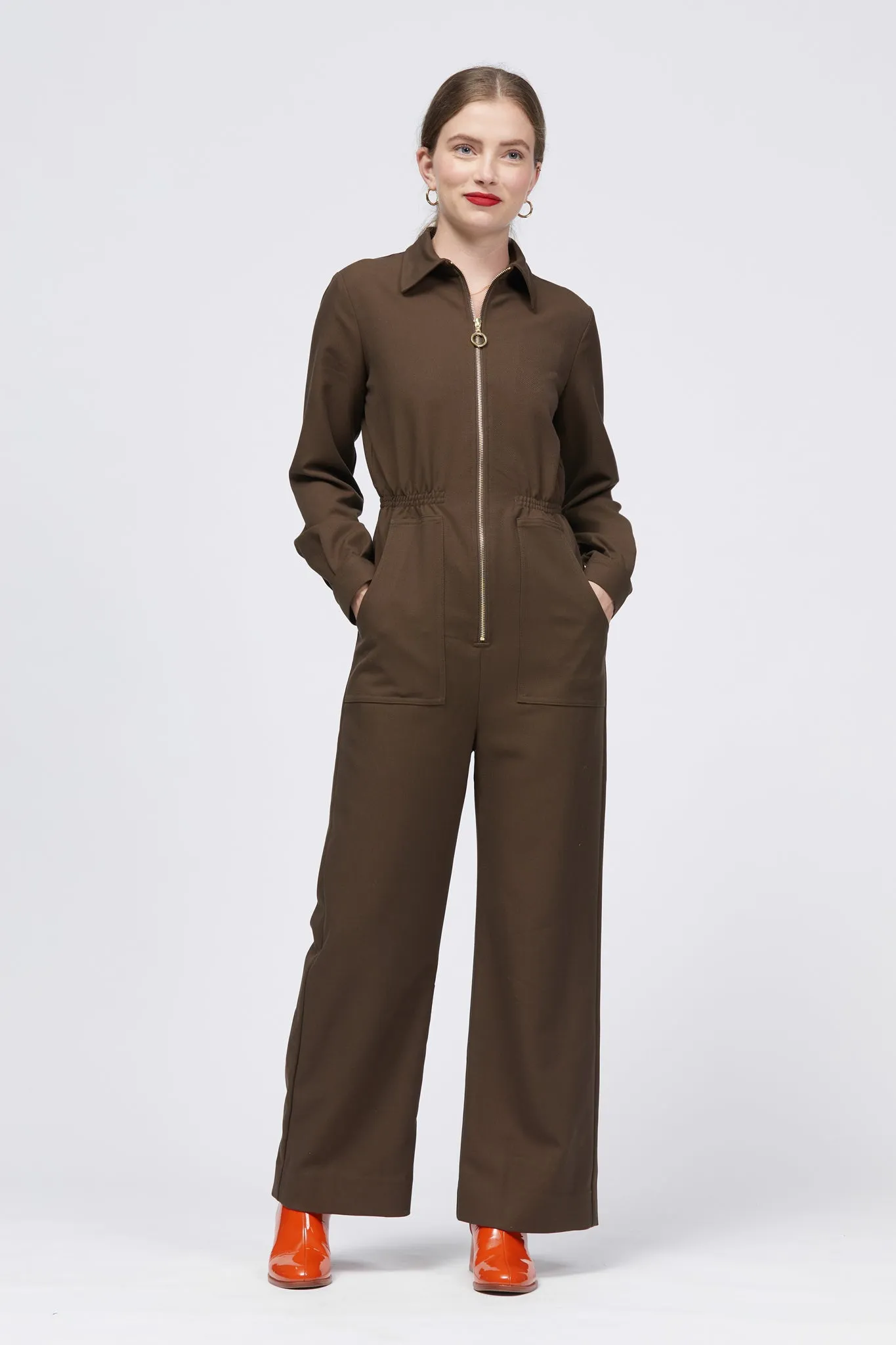 Zima Jumpsuit Chocolate